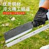 Cuchillo para cortar leña, Cuchillo para cortar leña de acero especial forjado a mano, Cimitarra, Hoz con agujero para hierba, Cuchillo de acero al manganeso para exteriores, Cuchillo para cortar árboles y bambú, Siega