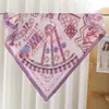Novo lenço quadrado vintage paisley 90cm mais vendido, lenço de seda artificial, lenço fino color-blocking para a cabeça, lenço versátil, xale decorativo
