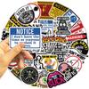 50 capacetes de segurança 1 série adesivos de grafite decoração DIY celular bagagem caderno adesivos à prova d'água não infratores