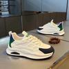 Zapatos de Malla Transpirable para Hombre, Zapatos de Correr Huecos de Verano, Zapatos Trendy Cómodos con Suela Blanda para Estudiantes, Zapatos Blancos Versátiles de Malla Fina