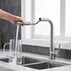 Grifo de cocina de acero inoxidable 316 para agua caliente y fría, grifo de fregadero estilo europeo, grifo extraíble, grifo para lavabo