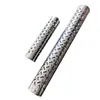 Diámetro 60/76/80/100/150mm Malla Antiescaldado Aislamiento de Tubo de Escape Chimenea Aislamiento Térmico Acero Inoxidable Engrosado