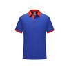 Camisa Polo de Rayón de Manga Corta con Cuello y Bloques de Color de 240 g Top de Algodón Puro Ropa de Trabajo Estampada Bloques de Color Ropa para Viajes de Negocios