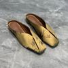 Pantuflas de Baotou para Mujer, Nuevo Estilo Verano 2026, Mocasines Planos de Jacquard de Bambú Estilo Chino, Sandalias Casuales