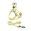 Conjunto de Coleira Peitoral para Pet, Macio e Confortável, com Fivela de Metal, Guia para Cães Pequenos e Médios, Conjunto de Coleira Peitoral para Pet no Atacado