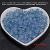 Aguamarina Cuentas Dispersas Cristal Natural Azul Azul Hielo Jade Diy Joyería Pulsera Pulsera de Cuentas Redondas Individuales