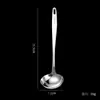 Acero inoxidable 304 cucharón para fondue con forma de corazón colador concha para sopa juego cuchara para sopa cucharón para fondue casero hotel cuchara para aceite utensilios de cocina