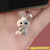 Gato Lindo Transfronterizo Popular Acrílico Tapón de Polvo para Teléfono Móvil Tipo Colgante Tipo-C