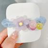 Cuerda de Cuentas Estilo Coreano para Niñas Lazo para el Cabello de Niña Anillo para el Cabello de Gusano Pequeño de Fruta de Dibujos Animados Accesorios para el Cabello de Flor para Moño de Bola de Niña