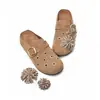 [En Stock] Zapatos Birkenstock con Pedrería de Fuegos Artificiales Festivos para Mujer, Mocasines Cerrados Retro con Suela Gruesa para Aumentar la Altura, con Borla