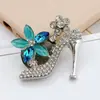 Novos Acessórios de Sapato de Salto Alto com Strass para Joias DIY de Zhuzi Decoração de Saída de Ar Acessórios de Liga Material para Capa de Celular