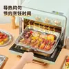 Novo rolo de papel alumínio espesso, para assar dos dois lados, acampamento, papel para churrasco, papel alumínio, papel doméstico para forno, à prova de óleo e resistente a altas temperaturas