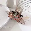 Presilha de Cabelo Fofa de Tubarão Cor de Gelatina Acessório Versátil para Cabelo para Mulheres Pente para Coque Pinça para Parte de Trás da Cabeça