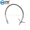 Manguera metálica de acero inoxidable con revestimiento de flúor, manguera metálica de acero inoxidable con revestimiento de PTFE, manguera metálica de PTFE, suministro de manguera metálica de PTFE