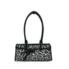Bolsa Feminina de Ombro Único Estampa de Leopardo Couro PU Macio Bolsa de Mão Bolsa Tote Fashion de Alto Padrão Nova Tendência Feminina 2026