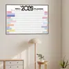 Comercio Exterior Transfronterizo Se Especializa en Productos Nuevos para el Fin del Año 2026 Planificador de Calendario 2026 Pegatinas de Pared Pegatinas de Calendario Venta al por Mayor