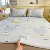 Novo Conjunto de 3 Peças de Colchão de Gelo Cartoon 2026 com Efeito Refrescante, Lavável à Máquina, para Dormitório de Estudante de Verão, Cama de Solteiro