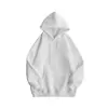 Sudadera con capucha de otoño estilo hombro caído holgada chaqueta grupal uniforme de clase logo estampado unisex múltiples colores lisos