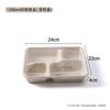 Cajas de Almuerzo Desechables de Pulpa Biodegradable de Grado Alimenticio con Tres, Cuatro, Cinco y Seis Compartimentos para Empaque para Llevar de Comedor