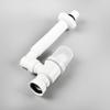 À prova de odor selado dreno acessórios bacia bacia vegetal aço fio dreno tubo P-type tubo de drenagem linha horizontal linha vertical Universal