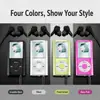 Leitor de música esportivo MP4/MP3 Bluetooth para estudantes, leitor de música portátil com tela, slot para cartão, alto-falante externo, versão Bluetooth