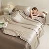 Kolaike Home Textile Roupa de Cama Verão Novo Simples Lyocell Tencel Colcha de Verão Tencel Colcha de Verão Conjunto de Quatro Peças