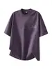 Ropa para Hombre Fengshe / Camiseta de manga corta con estampado pesado estilo americano para hombre, nuevo modelo de verano, corte holgado, talla grande, algodón puro, top de cuello redondo