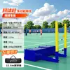 Postes de Red de Bádminton Estándar para Interiores y Exteriores Móviles Postes de Voleibol Postes de Bádminton Soporte Portátil para Red de Bádminton