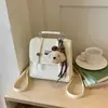 Mochila Pequena Feminina Elegante com Estampa de Leopardo 2026 Outono/Inverno Nova Moda Versátil para o Dia a Dia Pequena Mochila