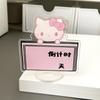 Porta notas acrílico creativo con forma de corazón para niña, regalo de cuenta regresiva, inspirador, aprendizaje, marca