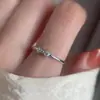 Anillo de Estrella de Mar Estilo Vacaciones de Verano en la Costa para Mujer, No se Desvanece, Nicho, Lujo Ligero, Versátil, Gama Alta, Anillo Abierto para Dedo Índice, Nuevo
