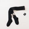 Primavera e Outono meia-calça infantil leggings meninas penteado algodão bebê princesa anti-Pilling meia-calça infantil agulha dupla Classe a