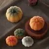 Poppy Resina Cristalizada Superfície de Areia Grande, Médio e Pequeno Enfeites de Abóbora de Natal DIY Aromaterapia Gesso Vela Molde de Silicone