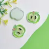 Adesivos de Frutas Tridimensionais Transparentes Morango Melancia Maçã Acessórios DIY Grampo de Cabelo Ímã de Geladeira Acessórios de Material