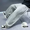 Pantalones Deportivos Rectos de Punto con Forro de Felpa para Niños, Tallas Grandes, Novedad Invierno 2025, Pantalones Largos Gruesos Sueltos