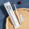 Escova de Dentes Descartável, Pasta de Dente Específica para Hotel, Kit de Higiene Pessoal com Filme Macio Dois em Um, Personalizado para Pousadas e Hotéis, Atacado do Fabricante