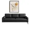 Estilo nórdico, lujo ligero, apartamento pequeño, habitación doble o triple en renta, área de lounge de hotel, área de recepción de tienda de ropa, sofá pequeño