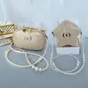 Nueva Edición Limitada de Navidad Caja de Regalo para Guardar Joyería Dorada Bolsa de Maquillaje Simple y Elegante Bolsa de Mano para Guardar Cosméticos