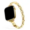 Pulseira de Metal para Apple Watch é Compatível com Modelos Fashion Iwatch1-11/Se/Ultra