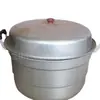 Directo de fábrica olla para cocinar al vapor de aluminio gruesa estilo antiguo olla de doble capa para pan al vapor olla de aluminio comercial olla de aluminio para cocinar al vapor olla de aluminio para verduras al vapor