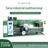 Mini torno HMT2760 torno haste dupla alimentação automática torno automático longitudinal longitudinal perfuração e fresadora