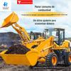 Empilhadeira Carregadora Tração nas Quatro Rodas Pequena 20 Diesel Agrícola Multifuncional Braço Longo 30 Empilhadeira Garra Garra de Madeira Garra