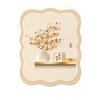 Pintura Decorativa de Ruyi de Caqui para Caja de Medidor Magnética Panel Vertical Estilo Crema para Cubrir Cajas de Corriente Fuerte y Débil