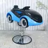 Silla de Peluquería Infantil de Coche de Moda Eléctrica Juguete de Dibujos Animados Silla Elevadora de Corte de Pelo Tienda de Peluquería