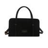 Bolso de mano de moda para viajeros 2025 Nuevo estilo coreano Simple Elegante Axila Portátil Forro polar Bolso cuadrado pequeño Bandolera