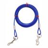 Directo de Fábrica Cuerda de Acero Inoxidable para Mascotas Resistente al Desgaste Cuerda Fija para Pasear Perros Césped de Jardín Funda para Perro