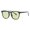 Gafas de sol de forma ovalada, versátiles y exquisitas, de nicho de alta gama, tendencia de moda, populares entre los influencers, en estilo minimalista, que ofrecen protección solar