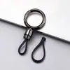 Colgante para Llavero de Coche Metal Minimalista Llavero Gancho Clip de Cintura Adorno Llavero Redondo Portallaves Antiperdida