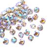 Europeu e americano gordo quadrado redondo turmalina fundo pontiagudo diamante unha remendo cristal corte superfície mágica cor unha aurora unha broca atacado
