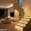 Tira de Luz COB Tira de Luz Flexible Suave 24V Tira de Luz de Bajo Voltaje Tira de Luz LED Sala de Estar Techo Pared de Fondo Caja de Cortina Lineal